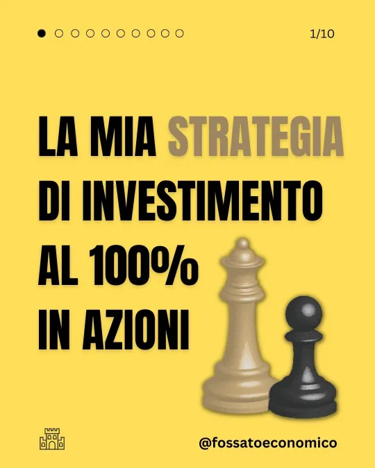 Vecchio post sulla strategia aziendale, nello stesso stile giallo.